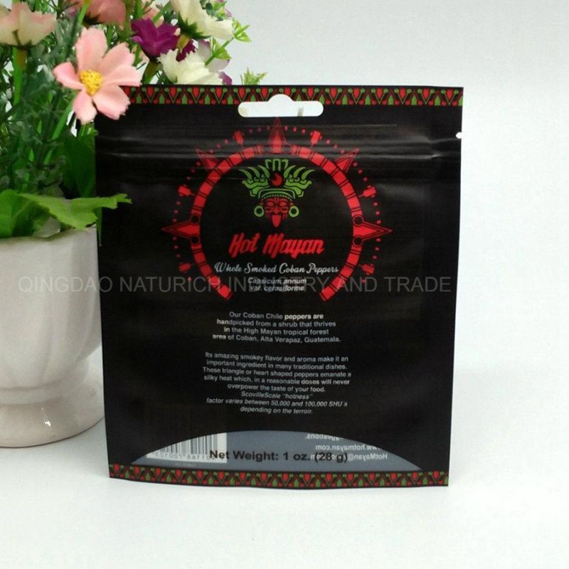 Custom Printed Food Grade 3 Side Seal OPP Bag with Hanging Hole