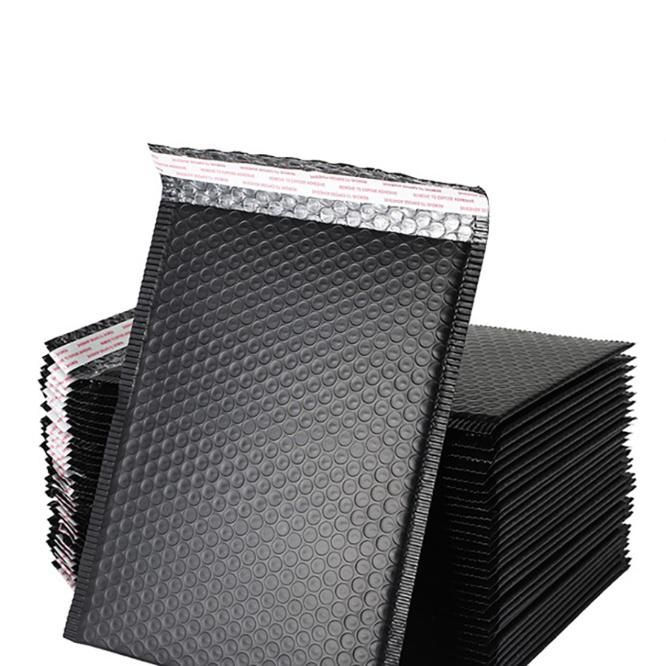 Padded Envelopes, Black Bubble Packaging Bags - Bubble Mailers, Padded Bubble Envelopes Bags Postal Wrap Envelope for Packaging, Shipping, Mailing