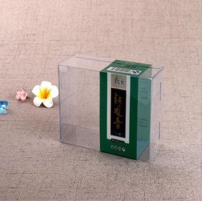 Factory Supply New Tea PVC Fold up Plastic Box Cube Folding Gift Boxes Packaging