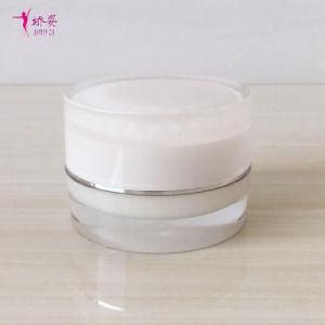 30g Round Cosmetic Cream Jar with Diamond Cap for Cosmetic Packaging