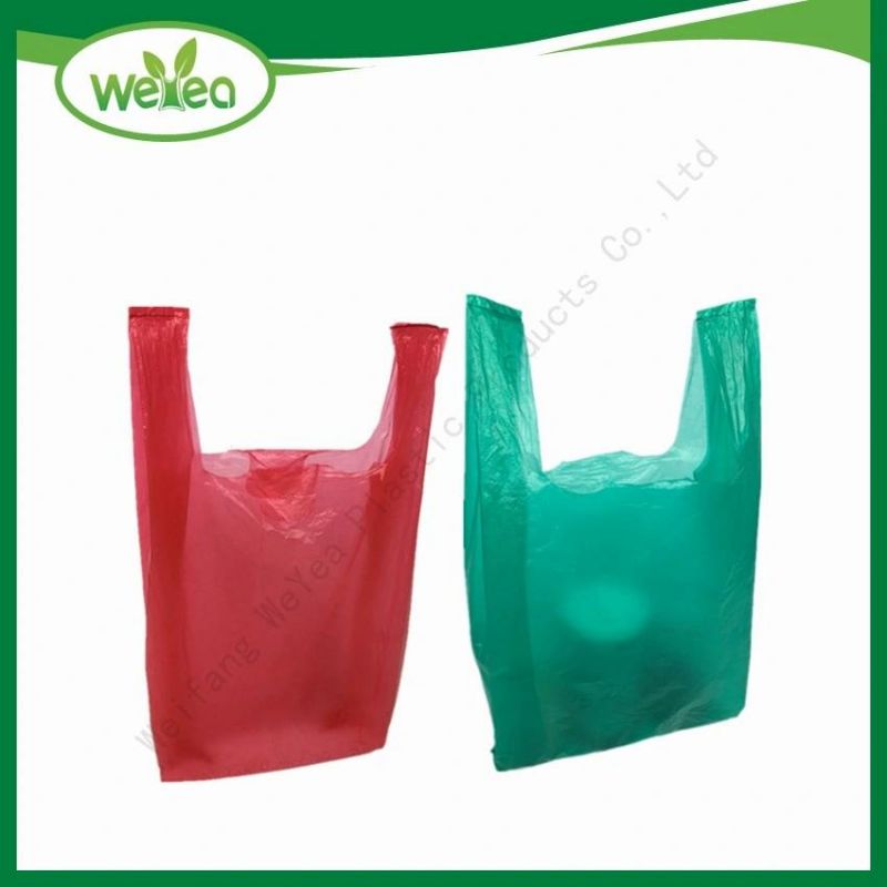 Plastic T-Shirt Bags for Shopping