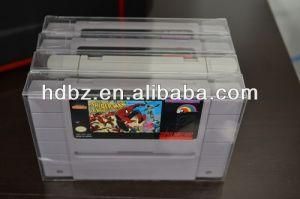 Clear Protection Cases for Video Games (SNES/NES/N64)