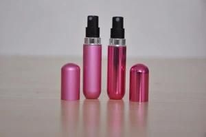 5ml Aluminum Perfume Bottle PP Mini Mist Spray Fragrance Packaging Bottle Atomizer