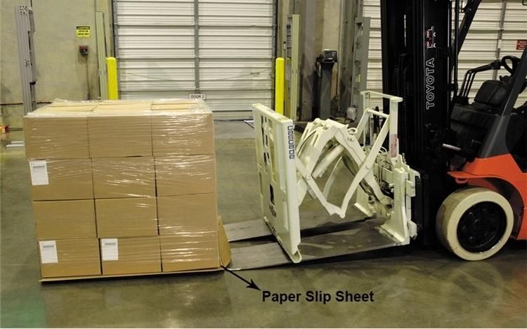 Tensile Strength Recycle Brown Color Kraft Paper Materials Anti Slip Sheet