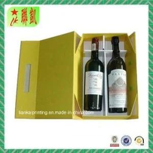 Custome Printed Foldble Cardboard Paper Box for Wine
