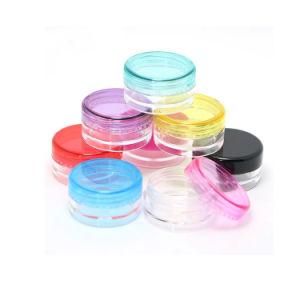 5ml 10ml Multi-Colored Plastic Cream Jar Cosmetic Packaging Jar