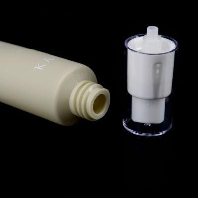 OEM Wholesale Private Soft Plastic Tubes Screw Plastic Hot Stamping Round Tubes Cosmetic Tube Packaging