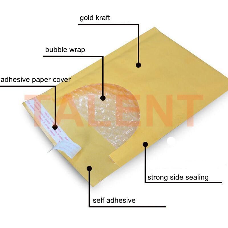 Mailing PVC Plastic Packaging File Folder Bubble Packaging Bag