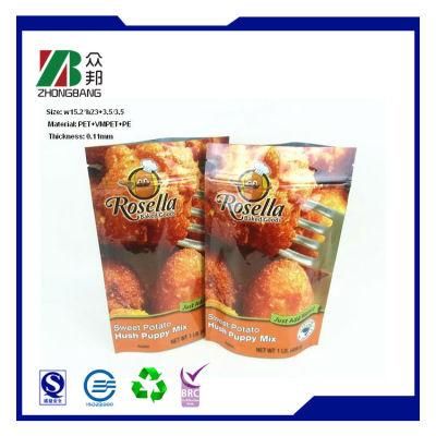 Zip Lock Plastic Food Packaging Bag for Dry Fruit