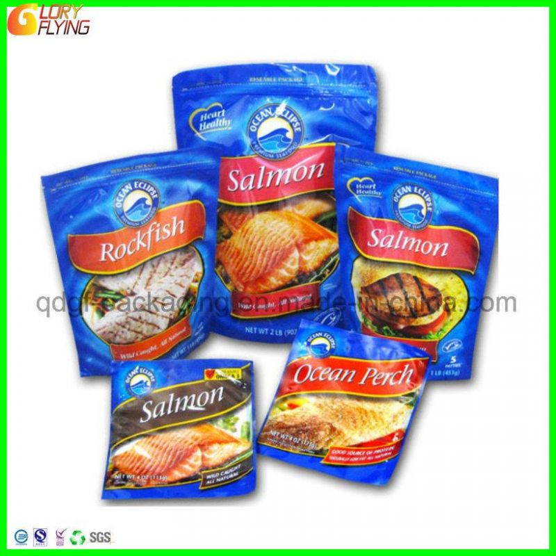 Aluminum Foil Vacuum Food Packaging Bags/ Plastic Bag with Gravure Printing