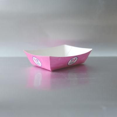 Disposable PE Lamination Paper Snack Tray