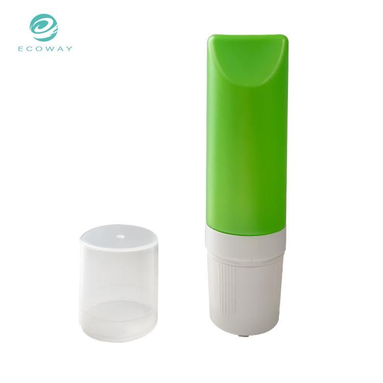 100ml Custom Round Shaped Tube Pet Five Ball Transparent Cover Naked Tube Body Lotion Tube