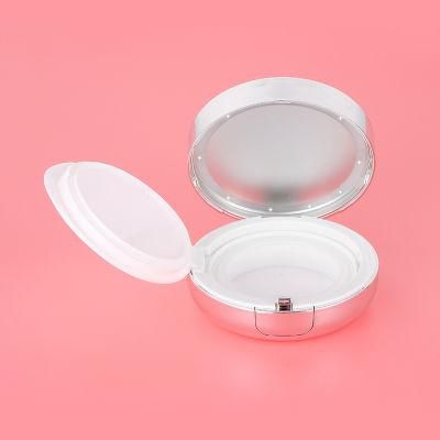 15g Empty Cushion Case Diamond Shaped for Liquid Doundation with LED Light