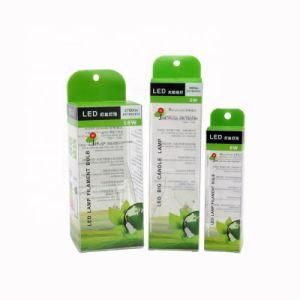 High Transparent Biodegradable Pet Packaging Electronic Hardware Accessories PVC Plastic Folding Box