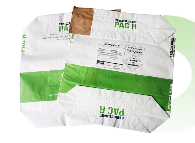 Factory Brown Kraft 50 Kg Ordinary Portland Cement Paper Valve Bag