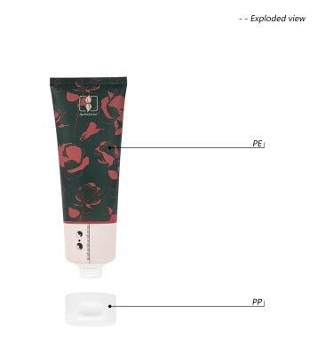 200ml Eco-Friendly PE Cosmetic Packaging Tube for Cream