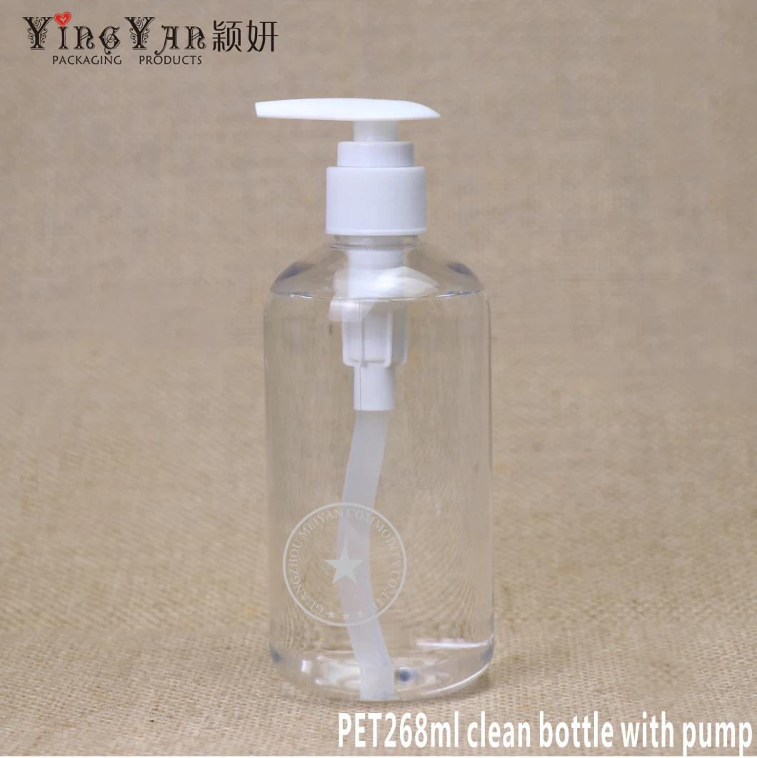 10oz 300ml 250ml 268ml Pet Clean Bottle with Pump for Hand Sanitizer Gel