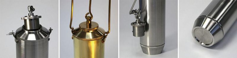Good High Viscosity Crude and Heavy Oil Weighted Sampling Cans