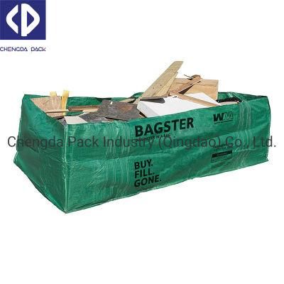 Large Size Waste Skip Dumpster Recycling Jumbo Washout Garden Waste Big Skip Bag