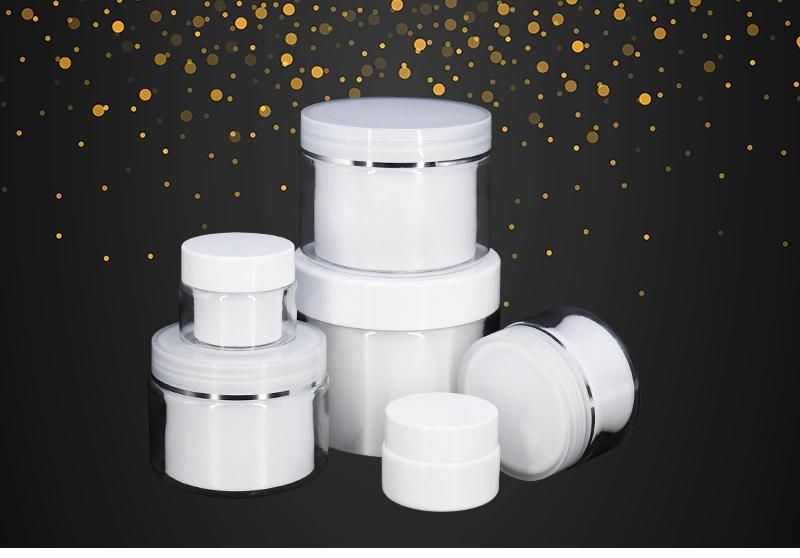 Wholesale Body Butter Cosmetic Packaging Container Pet Plastic Cream Jar 30g 50g 100g 150g 200g 250g 300g 450g