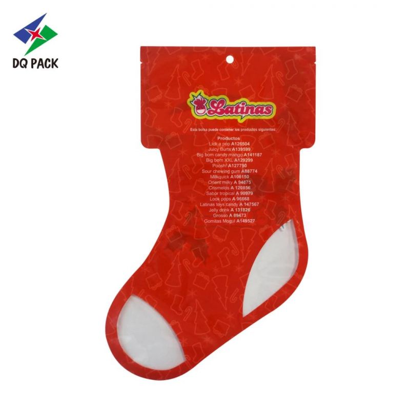 Gravure Printing Customized Accept Moisture Proof Special Shape Candy Bag Balloon Shape Bag Star Shape Bag