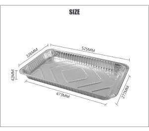 B525 Fast Food Aluminum Foil Pans/Tray/Plate