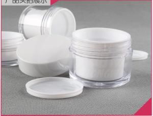 20g/30g/50g Frosted Double Wall Plastic Luxury Cosmetics Jar