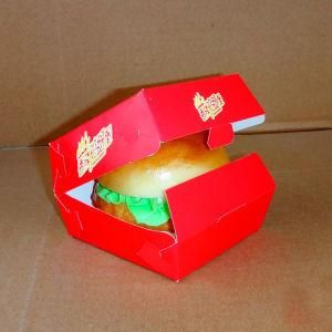 Food Grade printing Paper Box/Burger Box/Hamburger Box