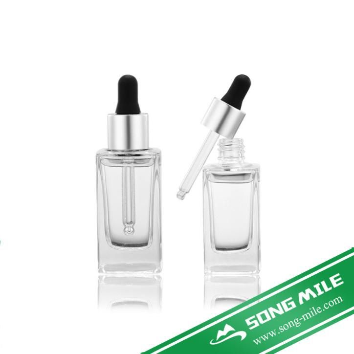 20/400 18/410 White/Shiny Gold Glass Dropper for Serum