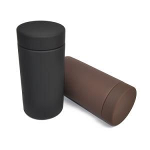 32oz Soft Touch Black Vitamin Plastic Pill Bottles