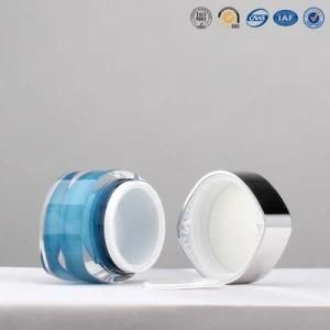 Round Plastic Cosmetic Jar