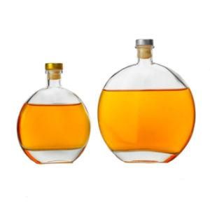 China Factory Best Selling Customized Shaped Liquor Vodka Glass Bottle for Alcohol