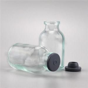 Direct Supply 20ml White Transparent Glass Bottle Soda-Lime Glass Molded Bottle Injection Bottle Drug Test Bottle Cillin Bottle