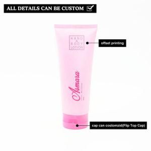 200ml Body Lotion Plastic Cosmetic Packaging Tube