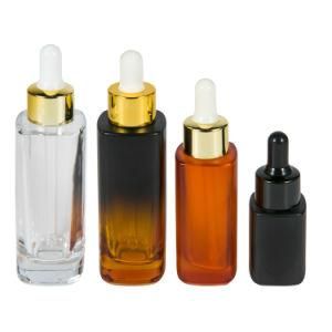 Manufacturer Cosmetic Glass Dropper Bottle Unique Essential Oil Bottle