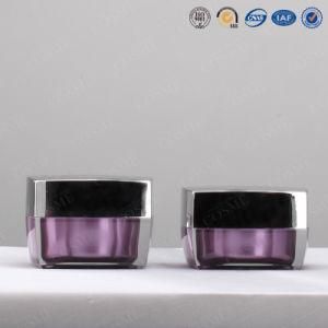 15g/30g/50g Square Acrylic Cosmetics Cream Jar