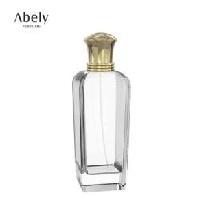 Clear High Glass Bottle with Zamac Cap for Perfume Bottles