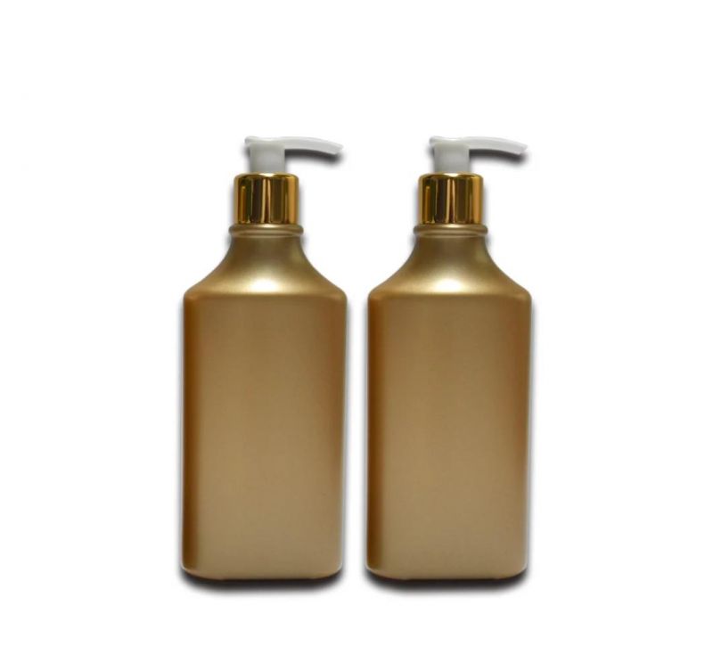 Brown 300ml Lotion Bottle Pet Cosmetic Packaging Facial Cleanser Hair Conditioner Bottle Cleansing Oil Coco Oil Sunscreen Bottle