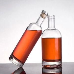 Wholesale Transparent Liquor Glass Bottle Manufacturer