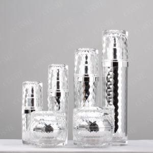 Pagoda-Shaped Cosmetic Empty Acrylic Jar