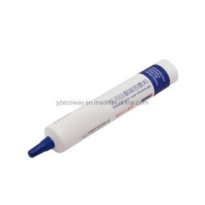 Medical Gel Tube Integrated Needle Tip Dark Blue Dome Cap Squeeze Soft Cosmetic Tube