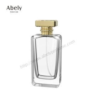 60ml Hot Sale Polishing Glass Perfume Bottle with Leather/Surlyn/Plastic Cap