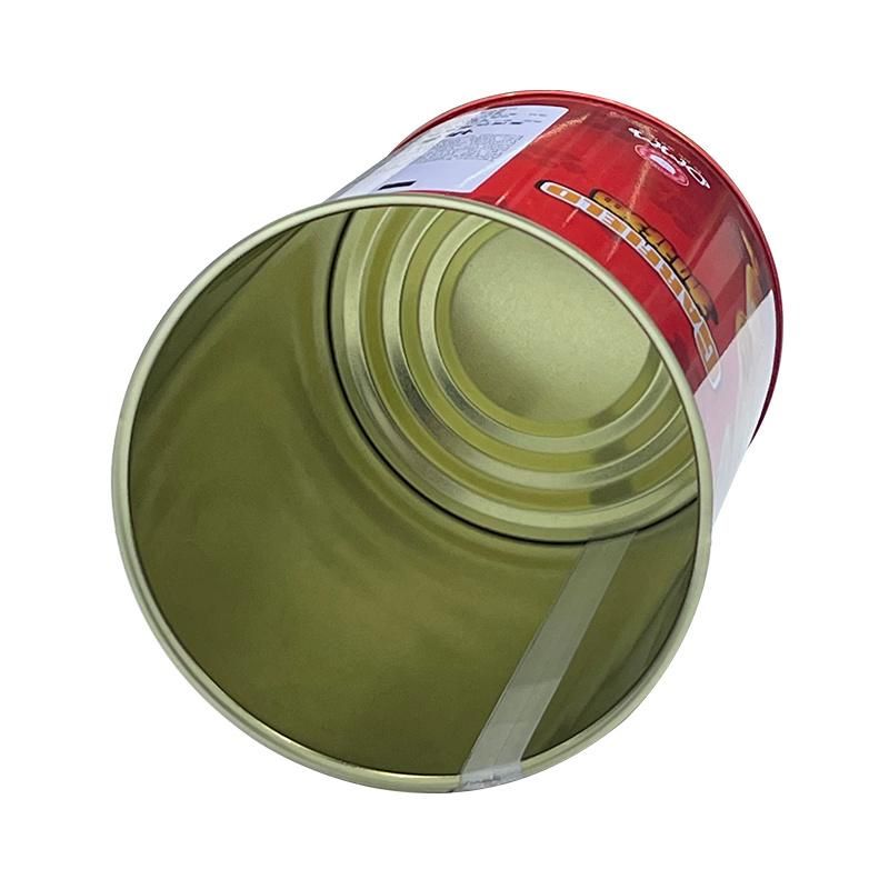 9130# Customize Empty Food Grade Tin Can with Normal Lid