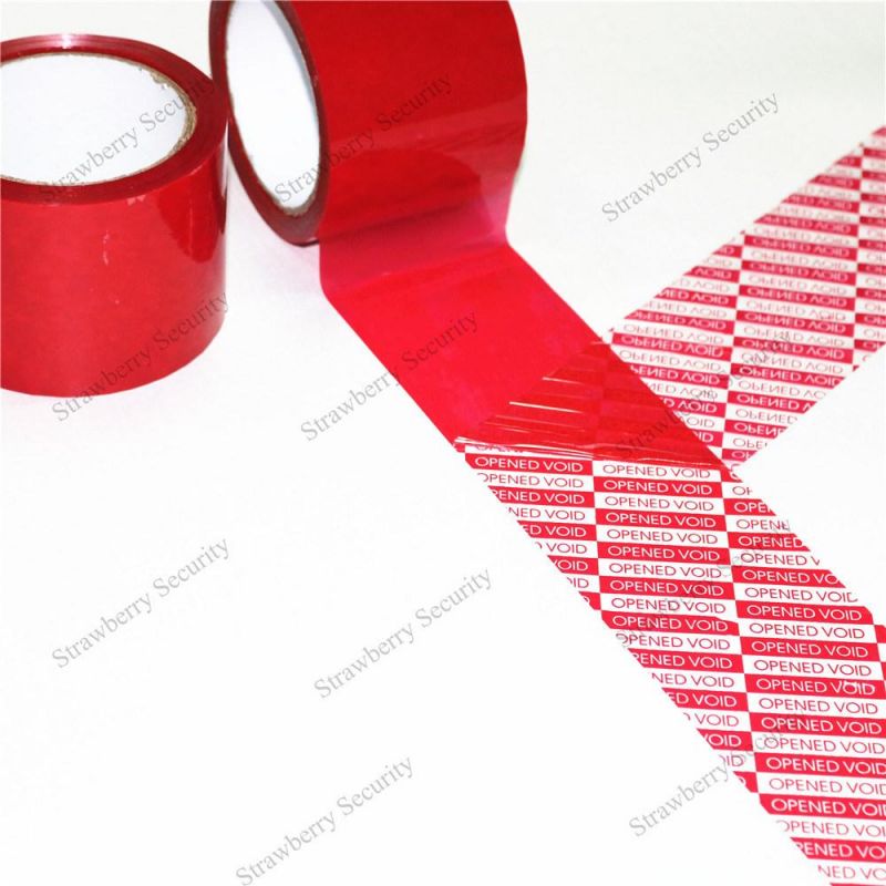 Packing Plastic Permanent Security Destory Bag Sealing Tape