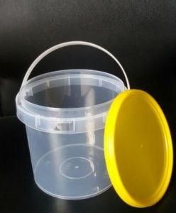 Pail Plastic Bucket with Lid Buckets Food Grade White 5L 10L 15L 20L