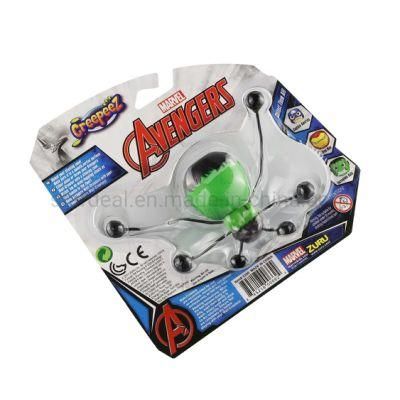 Customized Plastic Clear Slide Card Blister Packs with Paper Card