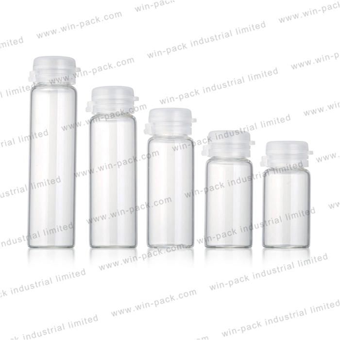 3ml 4ml 5ml 8ml 10ml Wholesales Yellow Unique Cosmetic Glass Lock Containers Bottle for Makeup