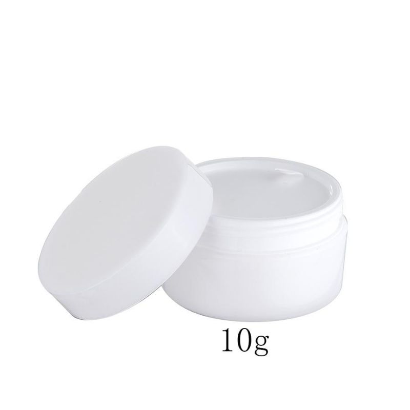 Cosmetic Empty PP Plastic Cream Jar with Any Color 10g 15g 20g 30g 50g 100g Packaging for Skin Care for Jars Plastic Bottle Manufacturers