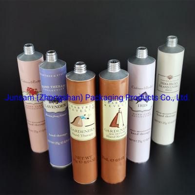 Salon Hair Dye Cream Tube Pure Soft Aluminum 100% Recycling Empty Squeeze Container