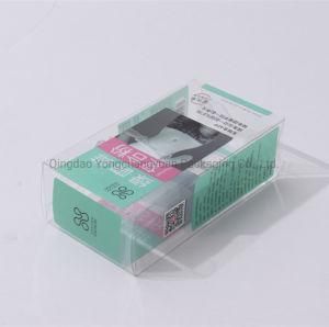 Manufacturer Custom PVC Pet Transparent Frosted Plastic Folding Box